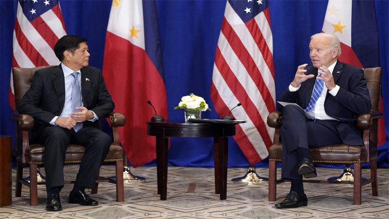 Presiden AS Joe Biden dan Presiden Filipina Ferdinand Marcos Jr