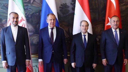  Quadrilateral meeting of foreign ministers of Iran, Syria, Turkey, Russia in Moscow 