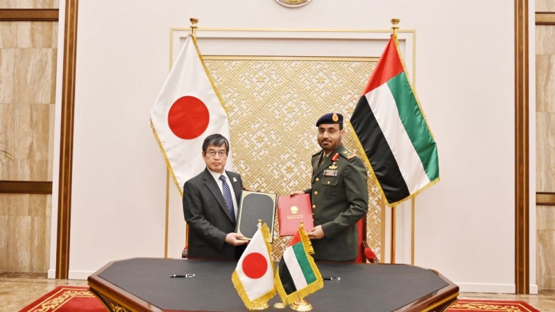 日本・UAE、防衛装備品の輸出協定に署名