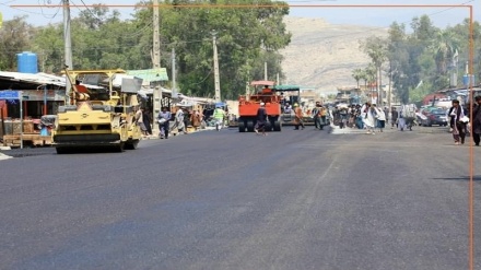 آغاز ساخت جاده های شهر جلال آباد