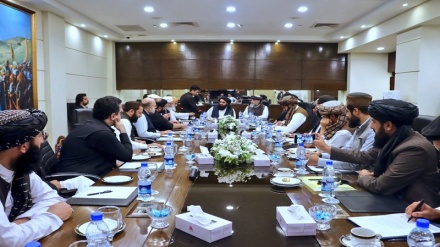 دیدار وزیران خارجه و تجارت حکومت طالبان با شماری از رهبران سیاسی پاکستان 