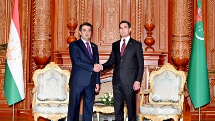 دیدار رئیس مجلس ملی مجلس عالی تاجیکستان با رئیس جمهورترکمنستان