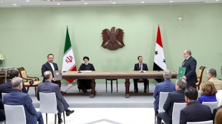 امضای ۳سند همکاری از سوی وزرای اقتصاد ایران و سوریه 