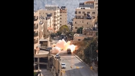 Serbu Kota Nablus, Kendaraan Militer Zionis Dihantam Bom