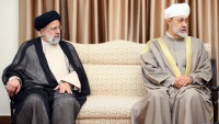 オマーンのハイサム・ビン・タリク国王とライースィー・イラン大統領