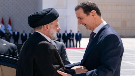 Pres. Raeisi holds talks with Syria's Assad after arriving in Damascus for historic visit