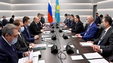 اجرای  ده ها پروژه همکاری بین قزاقستان و روسیه