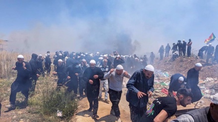 Assaut de l'armée israélienne contre les habitants du Golan occupé