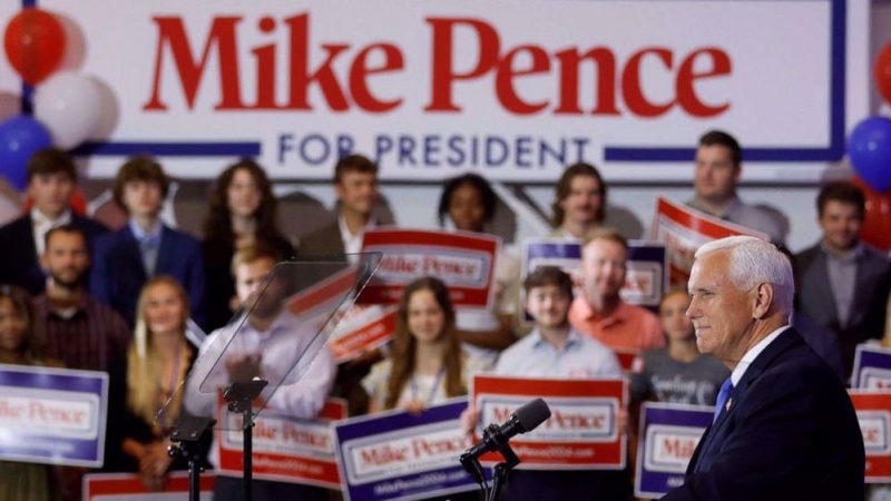  Mike Pence rebukes Trump as he enters 2024 presidential race 