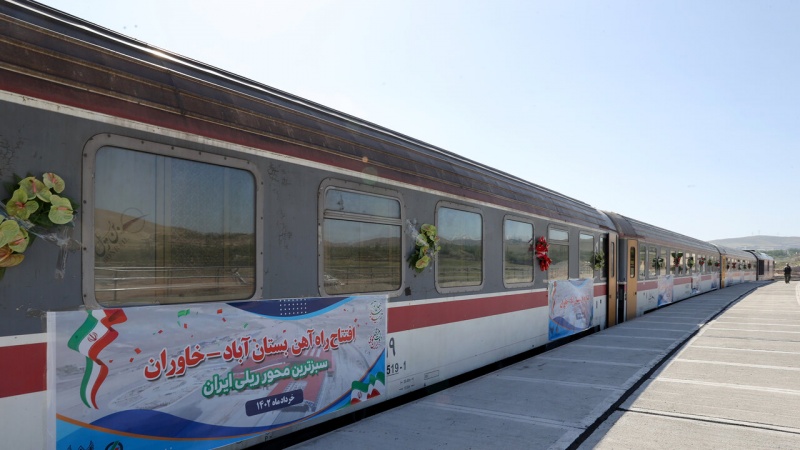 イラン北西部タブリーズ・ボスタンアーバード・ミヤネ鉄道プロジェクト