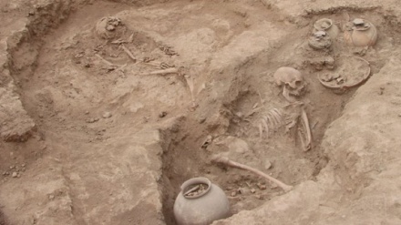 イラン北東部で青銅器時代の墓が発見