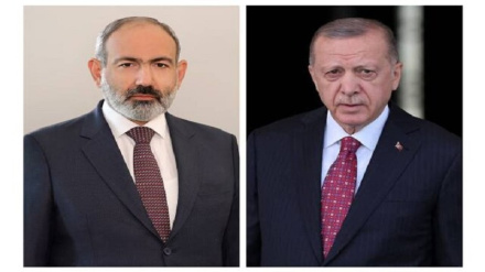 Erdoğan, Paşinyan ile görüştü