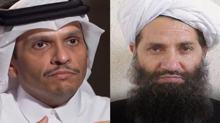 دیدار محرمانه نخست وزیر قطر با رهبر حکومت طالبان در قندهار 