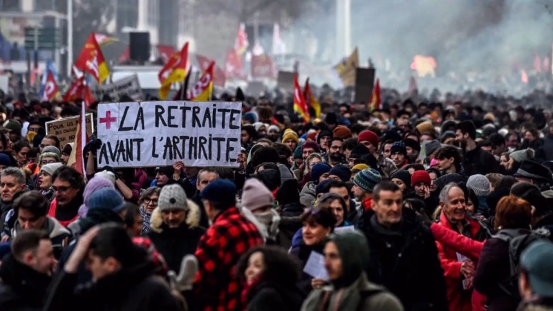 France: appel à la manifestation contre la réforme des retraites