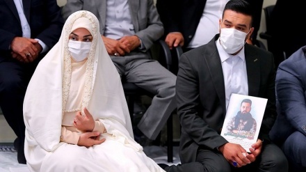 Rahbar Sampaikan Khutbah Pernikahan untuk Saudari Syahid Majid