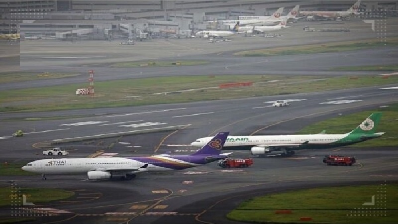 שני מטוסי נוסעים התנגשו במסלול נחיתה בנמל תעופה בטוקיו