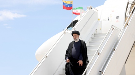 Le président Ebrahim Raïssi est arrivé à Caracas