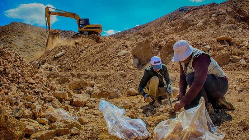کشف یکی از بزرگترین منابع ذخیره مس در استان کرمان ایران