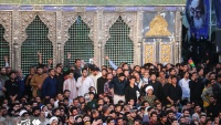 イラン・イスラム革命の指導者ホメイニー師の逝去34周年に行われた記念式典