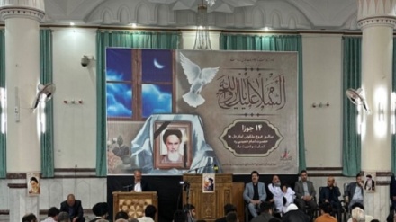مراسم بزرگداشت امام خمینی (ره) با حضور مهاجرین افغانستانی در مشهد