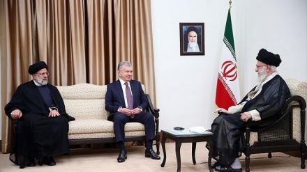 Pertemuan Rahbar dengan Presiden Uzbekistan 