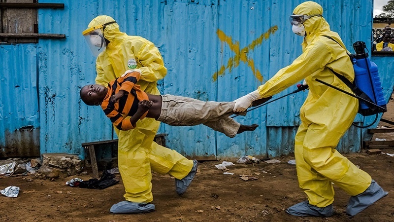 Жертвы вируса Эбола в Африке