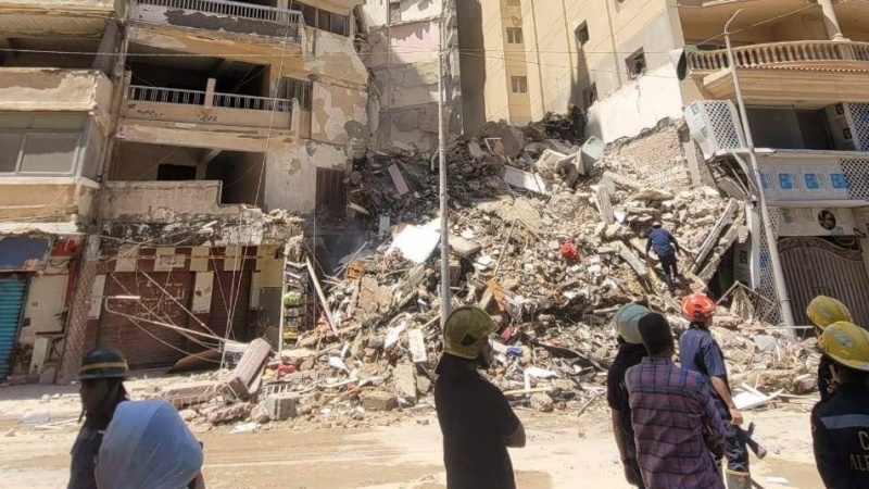 埃及首都楼房坍塌事故死亡人数增至13人