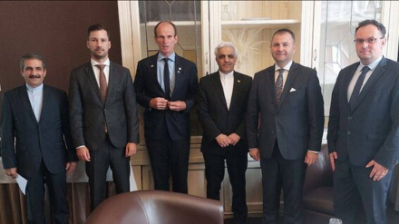 Встреча посла Ирана в Вене с членами комиссии по внешней политике  парламента Словакии 