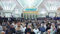 イラン・イスラム革命の指導者ホメイニー師の逝去34周年に行われた記念式典
