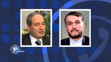 İran ve Suriye dışişleri bakanları  görüştü 