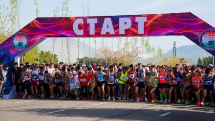 Баргузории дави Ним марафони байналмилалӣ барои аввалин бор дар шаҳри Душанбе