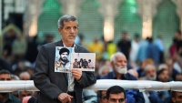イラン・イスラム革命の指導者ホメイニー師の逝去34周年に行われた記念式典