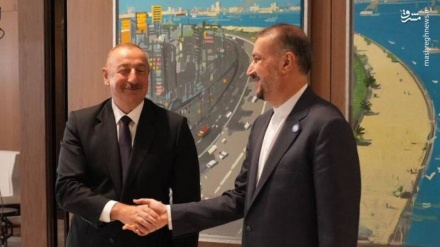 Əmir-Abdullahian Azərbaycan Respublikasının Prezidenti ilə görüşüb
