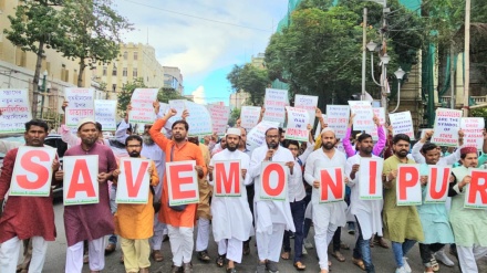 মণিপুর ইস্যুতে কোলকাতায় বিক্ষোভ-মিছিল: বিজেপিকে উৎখাতের ডাক কামরুজ্জামানের  
