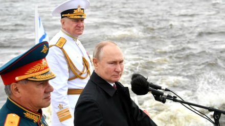 Морские учения в Санкт-Петербурге