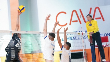 راهیابی تیم والیبال زیر ۱۶ سال ایران به فینال مسابقات آسیای مرکزی