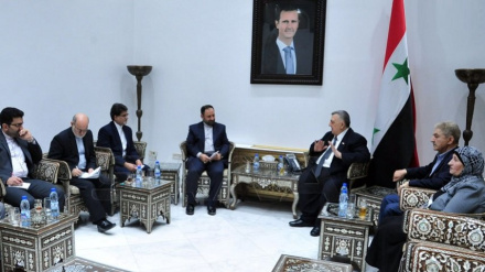 שיחות איראן-סוריה  בדבר חיזוק היחסים בתחומים שונים