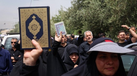 Warga Tehran Unjuk Rasa Kecam Penghinaan al-Quran (1)