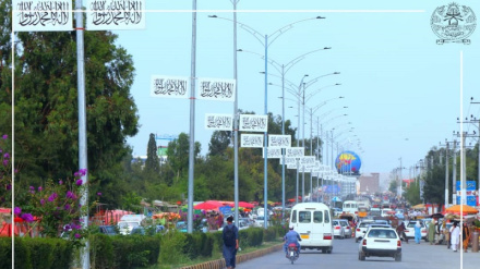 په خوست ولایت کې د ۲۰  میلیونه افغانیو په لګښت پر سړکونو برښنایي څراغونه نصب شول