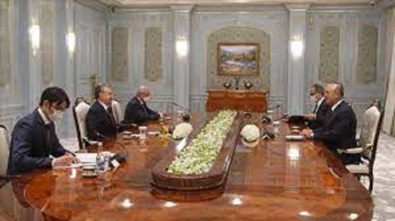   دیدار رئیس جمهور ازبکستان با رئیس روابط خارجه مجلس ترکیه