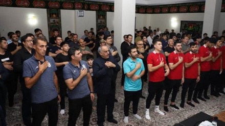  برگزاری مراسم تاسوعای حسینی در تاجیکستان با حضور ایرانیان مقیم 