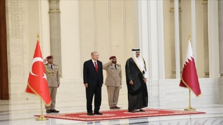 Erdoğan, Katar Emiri Al Sani ile görüştü