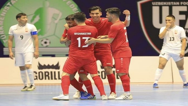 تیم ملی فوتسال افغانستان، قرقیزستان را شکست داد