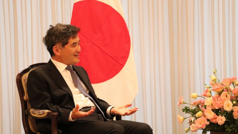 日本の相川一俊・駐イラン大使