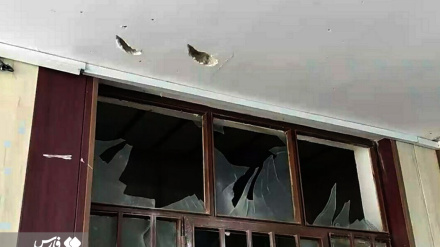  تصاویری از حمله به کلانتری۱۶ زاهدان