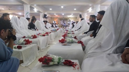 جشن عروسی دسته‌جمعی ۱۰۰ نفر از جوانان ولایت هرات