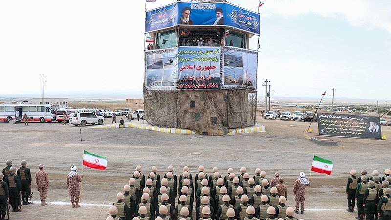 Markas Besar (Mabes) Regional Ashura Angkatan Darat (AD) Korps Garda Revolusi Islam (IRGC) di Shabestar, Iran