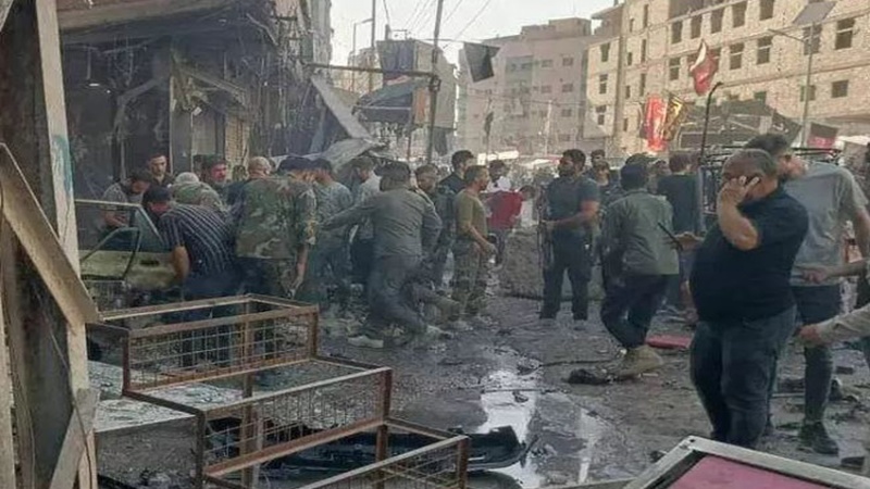 teror di Zainabia, Damaskus