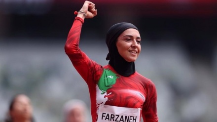 カザフ陸上競技大会で、イラン女子が金メダル獲得