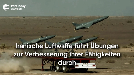 Iranische Luftwaffe führt Übungen zur Verbesserung ihrer Fähigkeiten durch